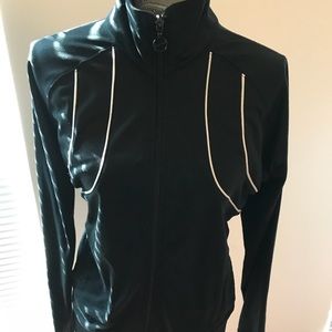 Nike full zip collared track jacket